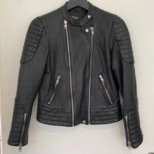 Maje "Biche" biker jacket, Size 40, fits like medium